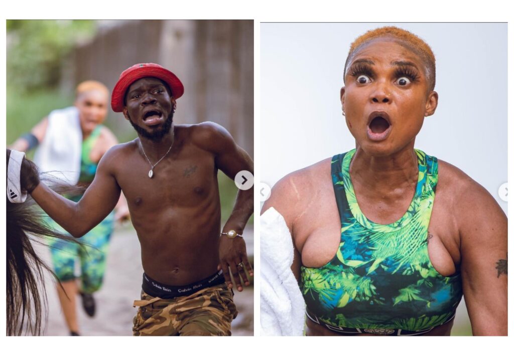 "Thank You For Doing This With Me Again After My Heart Broke’ – Broda Shaggi Tells Iyabo Ojo (Watch Video) 2 1621232112441
