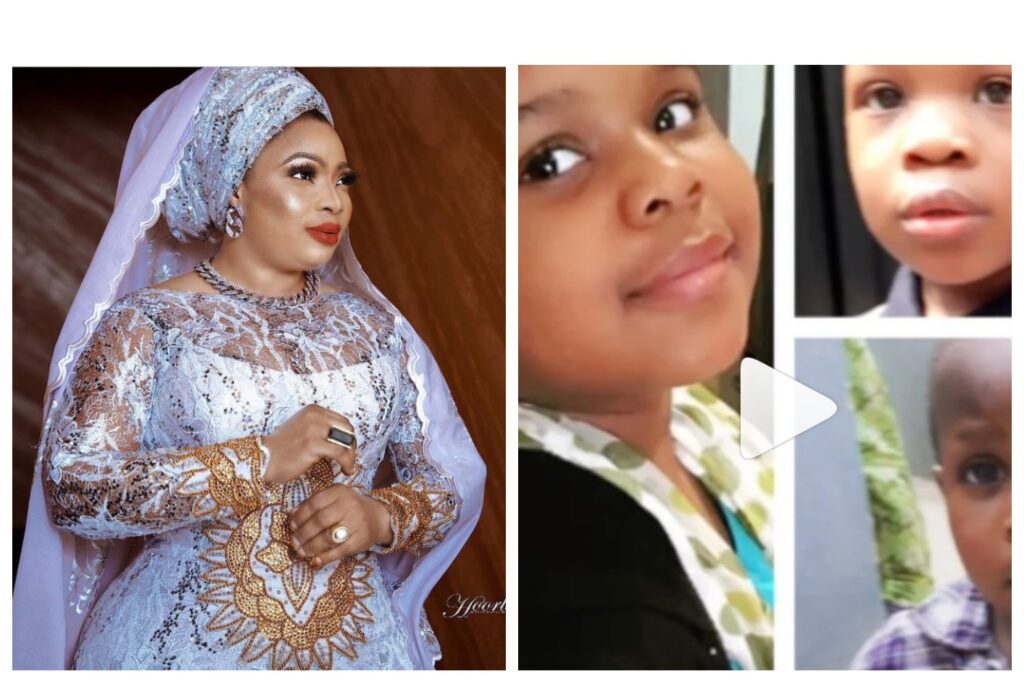 Yoruba Actress Laide Bakare Shows Off Her 3 Lovely Kids To Celebrate Children’s Day(Video) 2 1622136838730