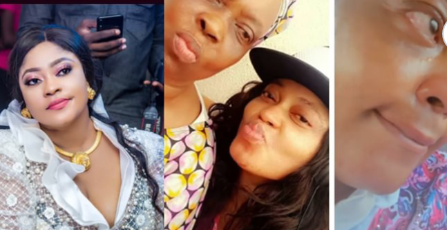 Yoruba Actress Biodun Okeowo breaks down in tears as she remember her mother’s death and burial (video) 2 Screenshot 20210504 131814