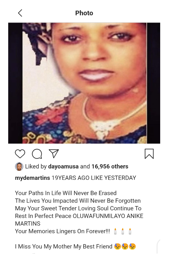 Yoruba Actress, Mide Martins Remembers Her Late Mother 19 Years After Her Death 7 Screenshot 20210506 134407