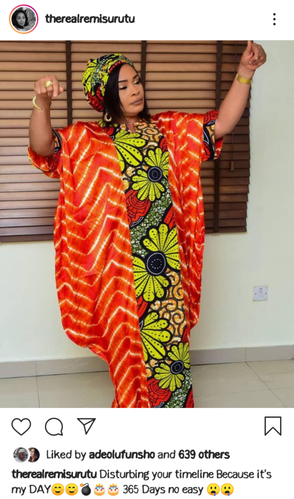Yoruba Actress Remi Surutu Celebrates Her Birthday Today(photos) 3 Screenshot 20210514 084031
