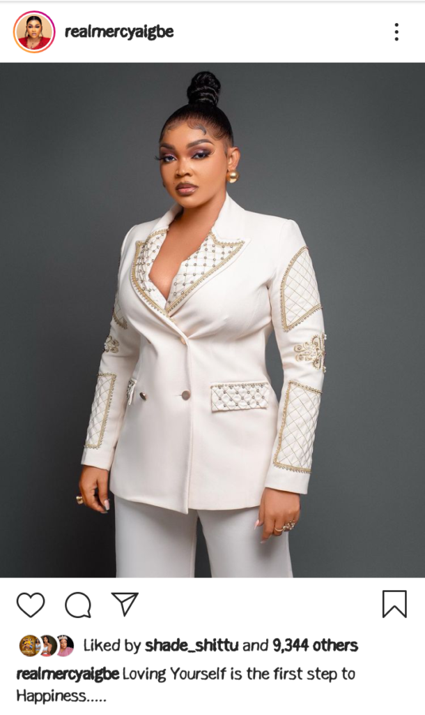 "Loving Yourself is the first step to Happiness" yoruba actress Mercy Aigbe says (photos) 3 Screenshot 20210525 113953