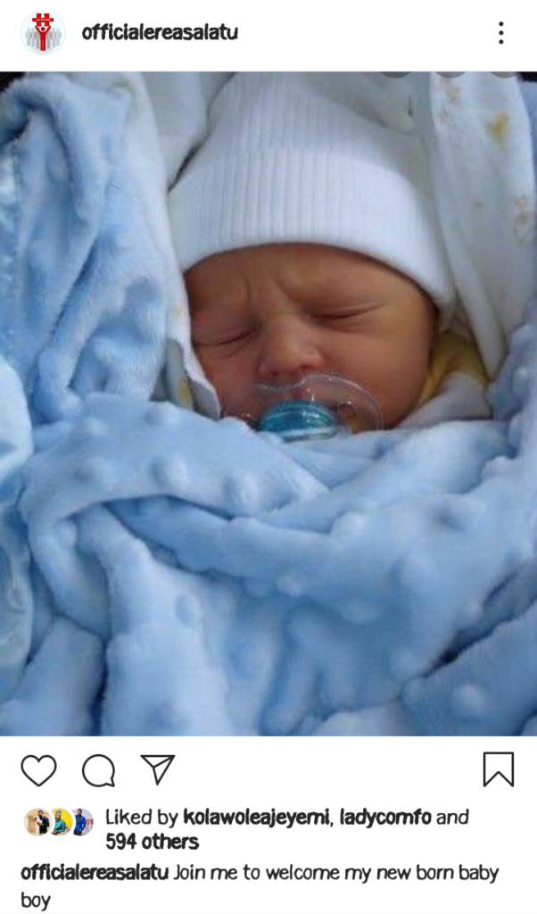 Congratulations As Islamic singer, Bukola Alayande, popularly known as Ere Asalatu Welcome A New Baby Boy (photos) 3 Screenshot 20210526 165537