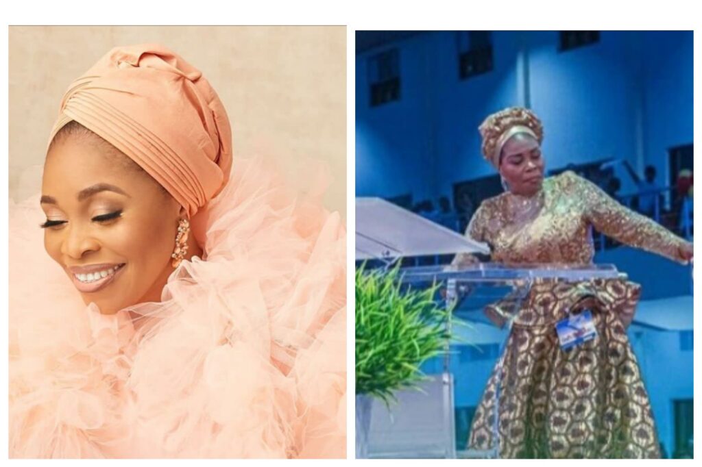 Reactions As Tope Alabi Condemned A Popular Gospel Song, "Oniduro mi" On Stage (Video) 2 1623523827701