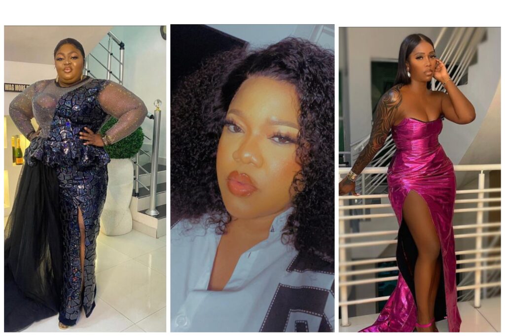 Reactions As Eniola Badmus Snubs Toyin Abraham, But Greeted Tiwa Savage At A Party (Video) 2 1623573367177