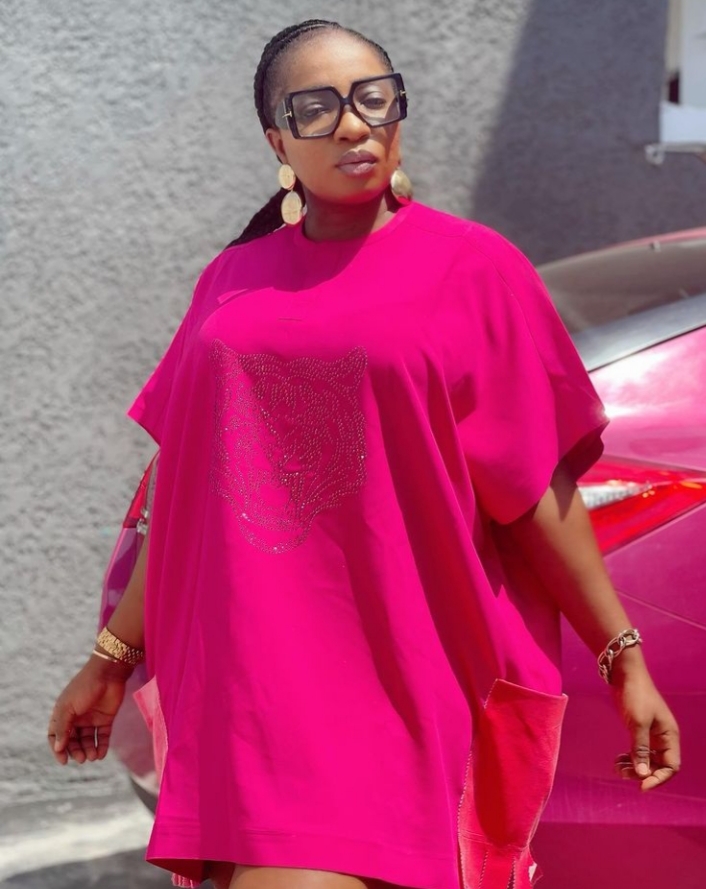 Nollywood Actress Anita Joseph Shares Video, Having A Nice Time With Uche's Newborn Baby (Video) 2 20210610 190253