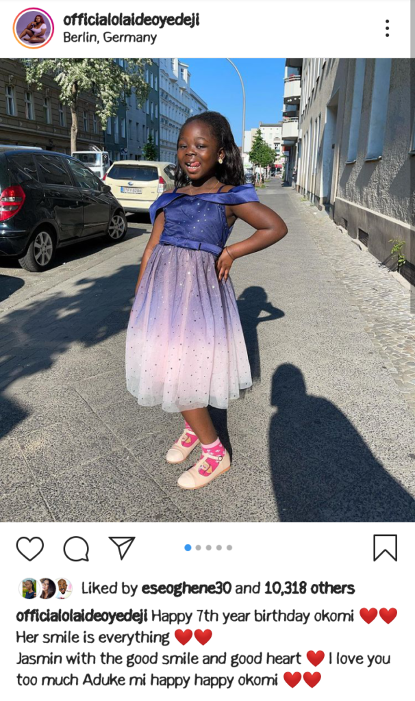 Yoruba Actress Olaide Oyedeji Celebrates Her First Fruit 7th Years Birthday Today In A Special Way (Photos/Video) 3 Screenshot 20210607 174307