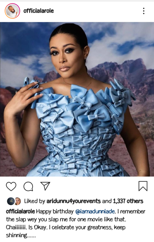"I Remembered The Way You Slapped Me" - Woli Arole Says As He Celebrated Adunni Ade's Birthday 3 Screenshot 20210608 104125