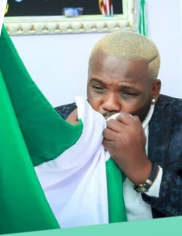 Nigeria, I Know How I Love You — Actor Yomi Fabiyi Says As He Kissed Nigerian Flag (Photos) 3 Screenshot 20210612 070257