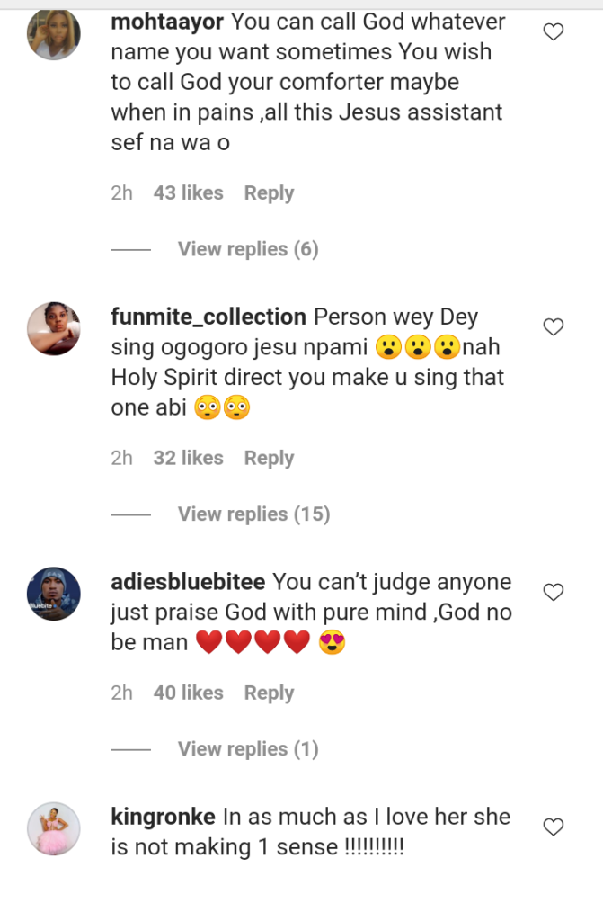 Reactions As Tope Alabi Condemned A Popular Gospel Song, "Oniduro mi" On Stage (Video) 6 Screenshot 20210612 194249