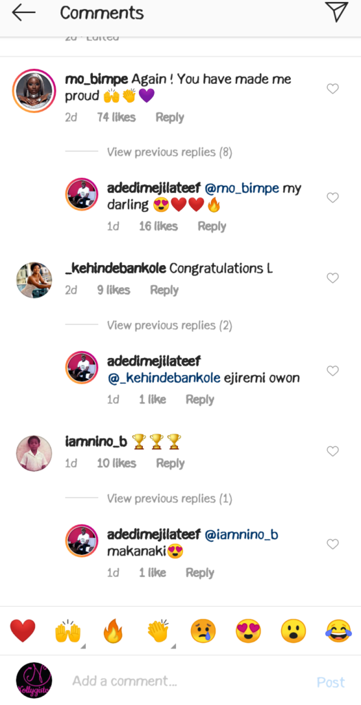 Reactions After Yoruba Actor Adedimeji Lateef Share Cute Photos At A Movie Premier "AYINLA" 8 Screenshot 20210613 115208