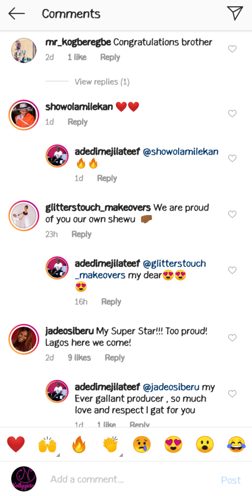 Reactions After Yoruba Actor Adedimeji Lateef Share Cute Photos At A Movie Premier "AYINLA" 10 Screenshot 20210613 115224