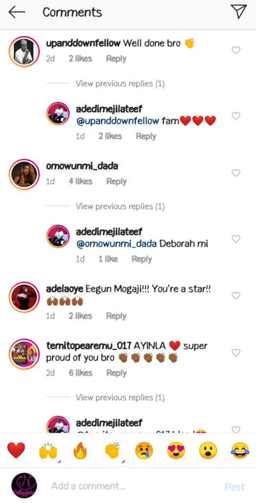 Reactions After Yoruba Actor Adedimeji Lateef Share Cute Photos At A Movie Premier "AYINLA" 11 Screenshot 20210613 115233