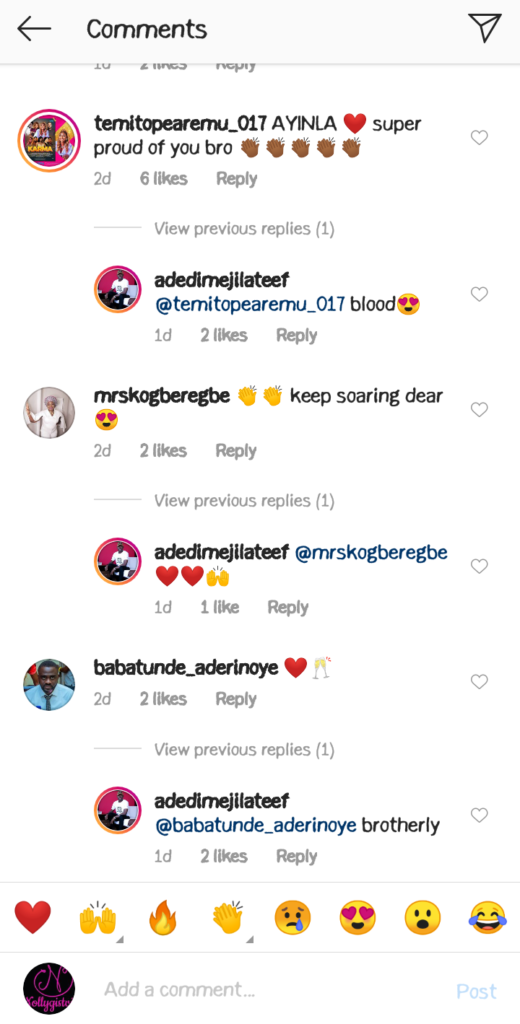 Reactions After Yoruba Actor Adedimeji Lateef Share Cute Photos At A Movie Premier "AYINLA" 12 Screenshot 20210613 115240