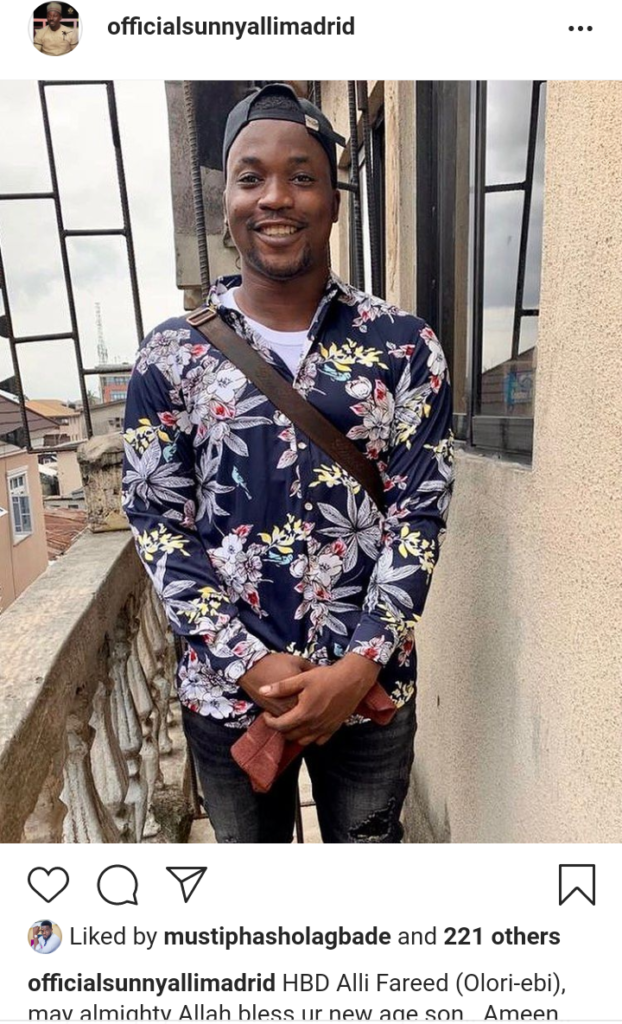 Popular Yoruba Actor, Sunny Alli Celebrates His First Child's Birthday (Photos) 5 Screenshot 20210615 100351