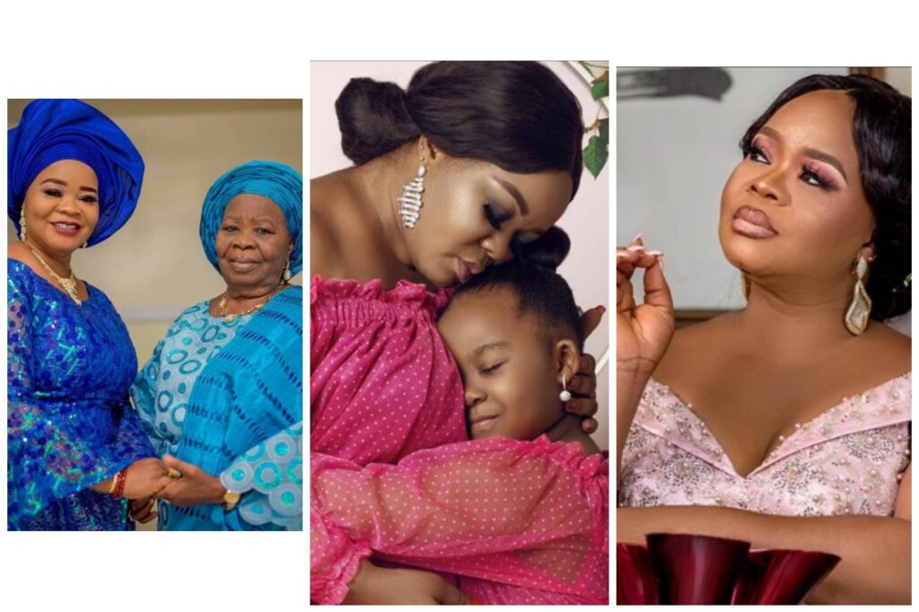 Meet Yoruba Actress "Bimbo Oshin", Her Lovely Mother And Daughter (Photos) 2 1627151859737