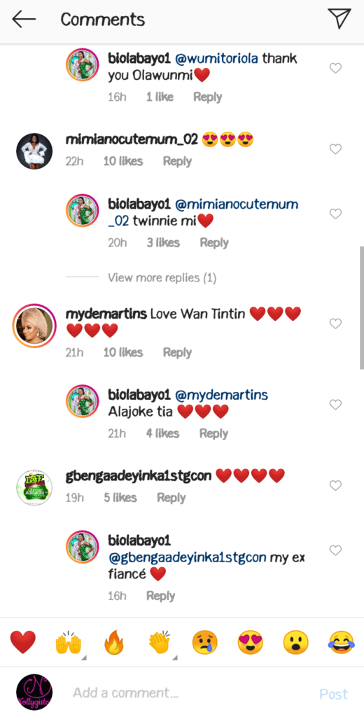 Adebimpe Oyebade, Bukunmi Oluwasina, Others React As Biola Adebayo Shares Lovely Photos With Her Husband (Photos) 9 Screenshot 20210701 150950