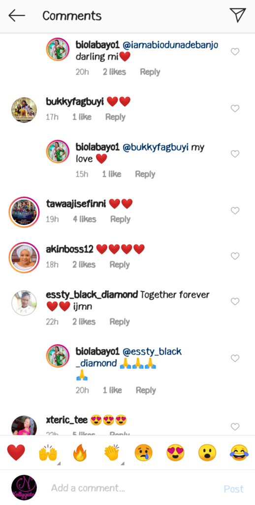 Adebimpe Oyebade, Bukunmi Oluwasina, Others React As Biola Adebayo Shares Lovely Photos With Her Husband (Photos) 8 Screenshot 20210701 150956