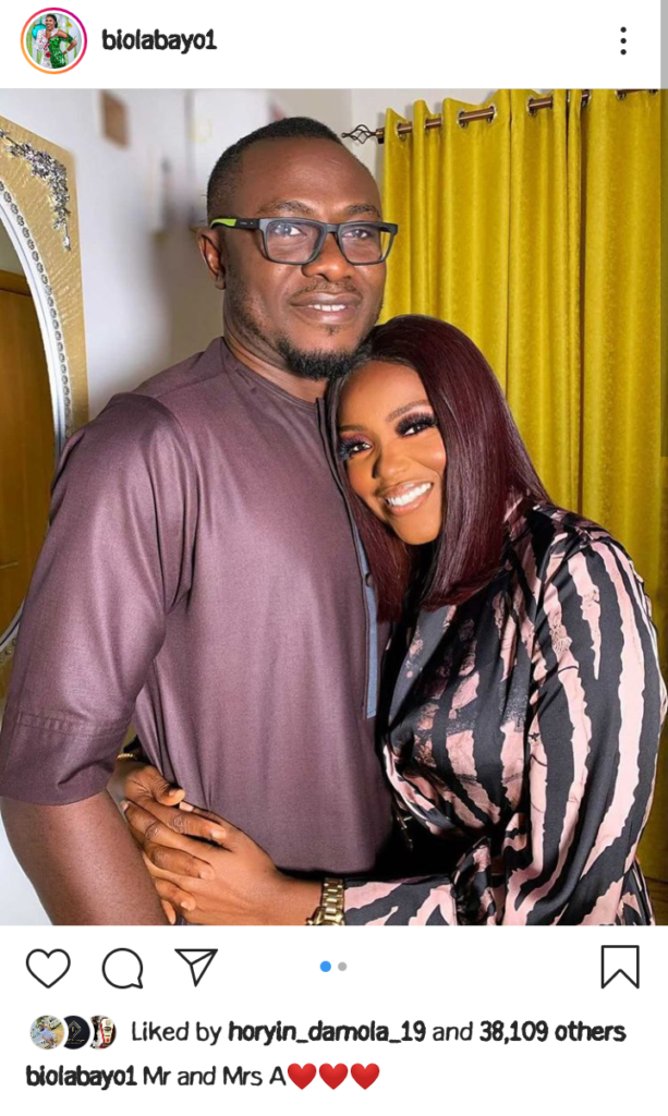 Adebimpe Oyebade, Bukunmi Oluwasina, Others React As Biola Adebayo Shares Lovely Photos With Her Husband (Photos) 5 Screenshot 20210701 151638