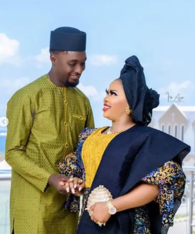 Toyin Abraham’s ex-husband Adeniyi Johnson leaves fans in awe with romantic photos of himself and his wife, Seyi Edun (photos) 3 Screenshot 20210704 222019