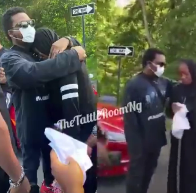 Olamide Consoling Sound Sultan's Wife At New Jersey 3 Screenshot 20210712 143214
