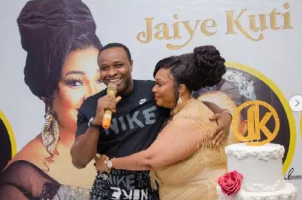 Yoruba actress Jaiye Kuti leaves fans in awe with beautiful moments from her surprise 50th birthday party 5 Screenshot 20210715 122344