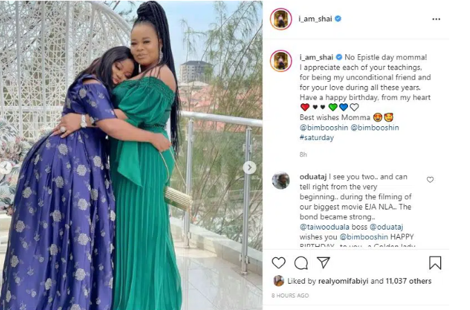 Yoruba actress Seyi Edun reveals her ‘unconditional friend’ after months of beef with Wunmi Toriola 3 Screenshot 20210724 122653