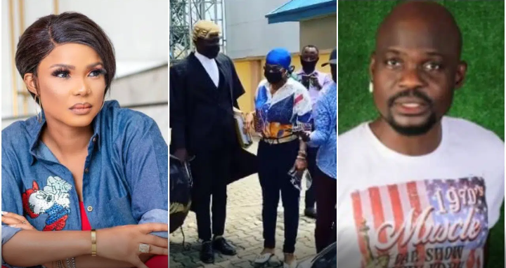 ‘She’s smart and intelligent’ Reactions as Iyabo Ojo snubs journalist after Baba Ijesh case in court (video) 2 Screenshot 20210726 175952