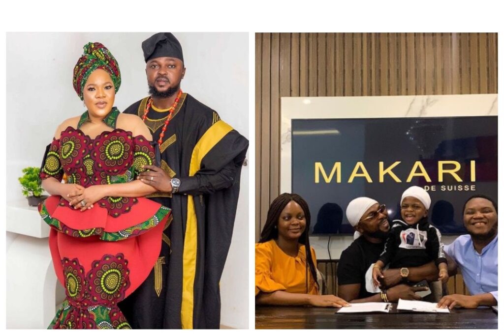 Toyin Abraham And Her Husband Kolawole Ajeyemi Announced The Multi-million Ambassadorship Deal Their Son Ireoluwa Signed (Photos) 2 1627933399582