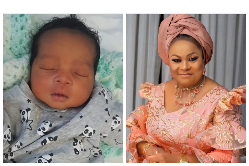 Nollywood Actress Sola Sobowale Shared Excitement As Her Sister Gives Birth To A Baby (Photos) 2 1627998952584