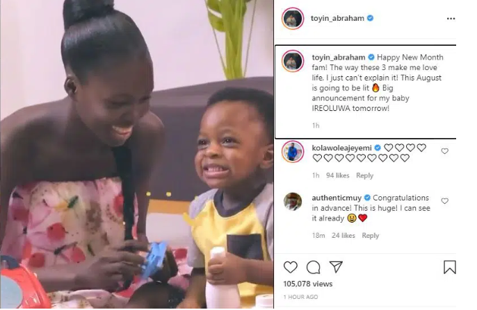 Yoruba actress Toyin Abraham reveals 3 people that make her love life 3 Screenshot 20210801 172348
