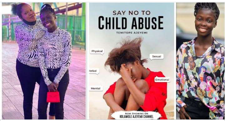 Fans Hails Actress Toyin Abraham As Her Step Daughter Temitope Ajeyemi Released Her First Official Movie (Video) 2 Screenshot 20210804 142444