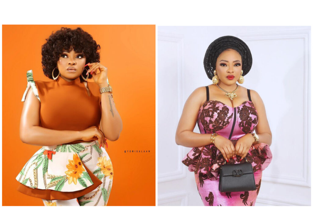 Yoruba actress Funmi Awelewa in awe as her celebrity crush, Cristiano Ronaldo views her Instagram story (video) 2 inCollage 20211001 080759270