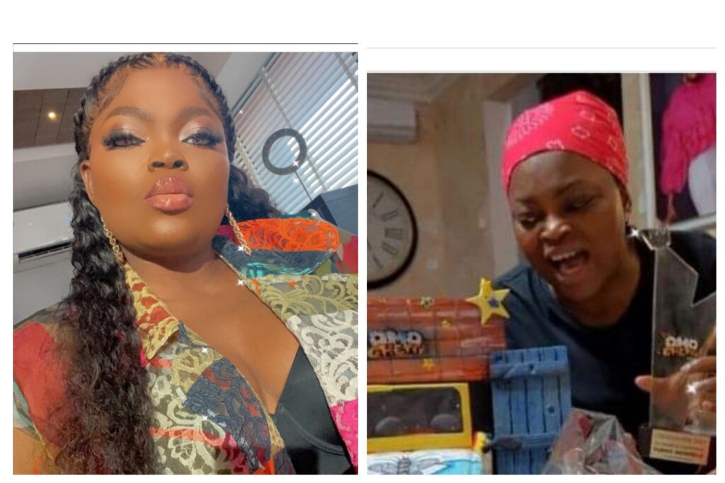 Actress Funke Akindele’s heart leaps for joy as she receives massive ‘Omo Ghetto the Saga’ cake 2 1636659649659