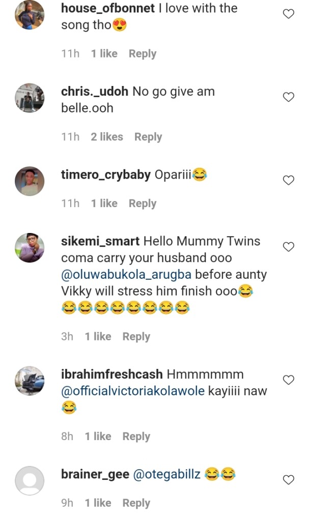 Fans Reactions As Actress Victoria Kolawole Says Damola Olatunji Is A “Sweet Boy” On Set As She Shares Loved Up Video 6 Screenshot 20211130 104200