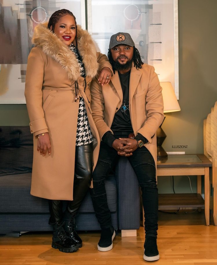 ‘Trust the process’ Actress Toyin Abraham reminds fans of her love journey with husband, shares epic throwback photo 2 Toyin Abraham