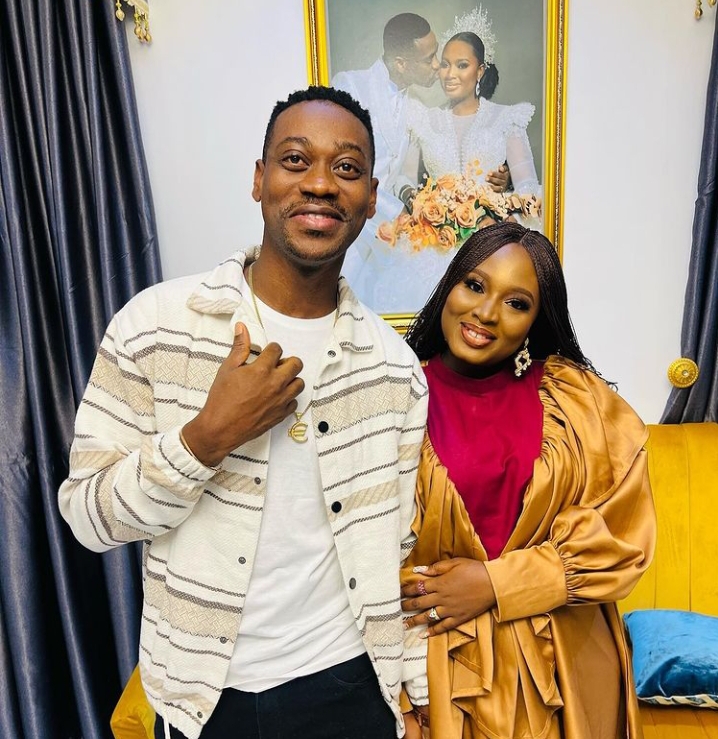 ‘Forever to go’ Actor Lateef Adedimeji and his wife Mo Bimpe celebrate one month wedding anniversary (video) 2 Lateef Adedimeji