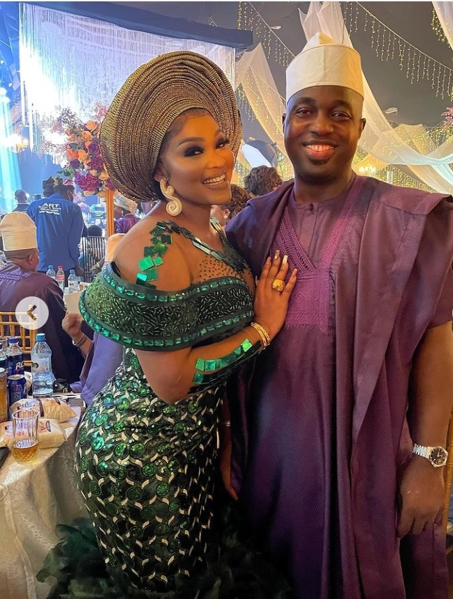"You Left Your Husband to Become a Second" - Mix Reactions As Actress Mercy Aigbe finally unveils her boo 2 Mercy Aigbe