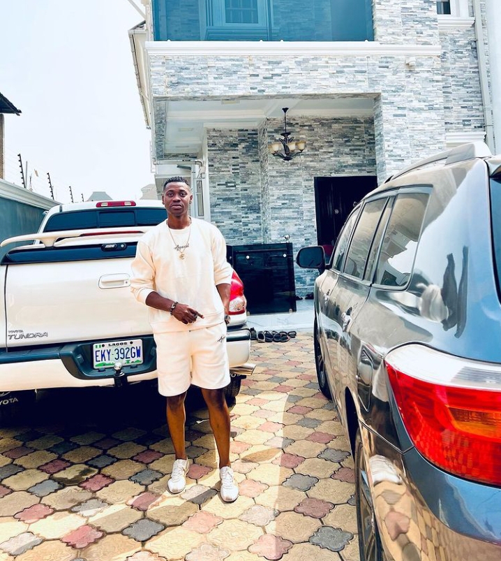 Adebimpe, And Others React As Lateef Adedimeji Shows Off His Multi-million Naira Mansion And Cars 2 Lateef Adedimeji