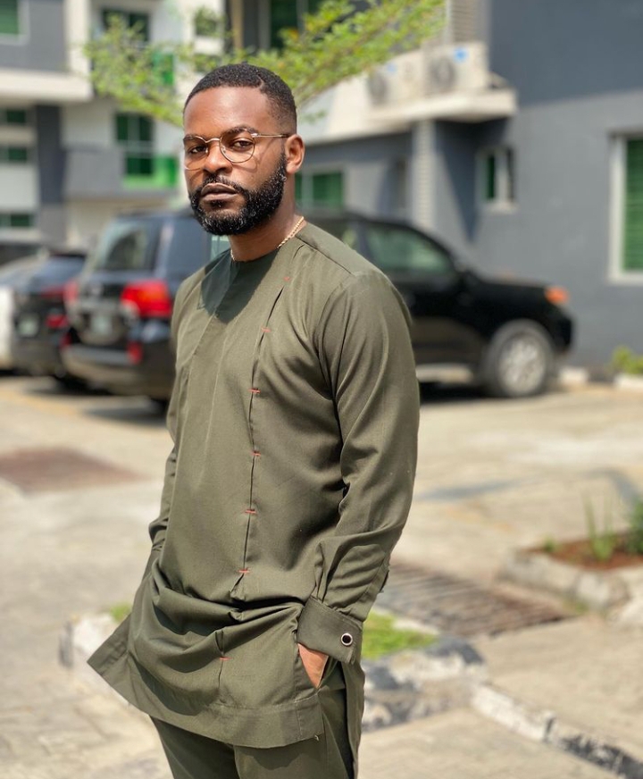 Fans react as Falz shares new photos with his Mom and Dad 2 Falz