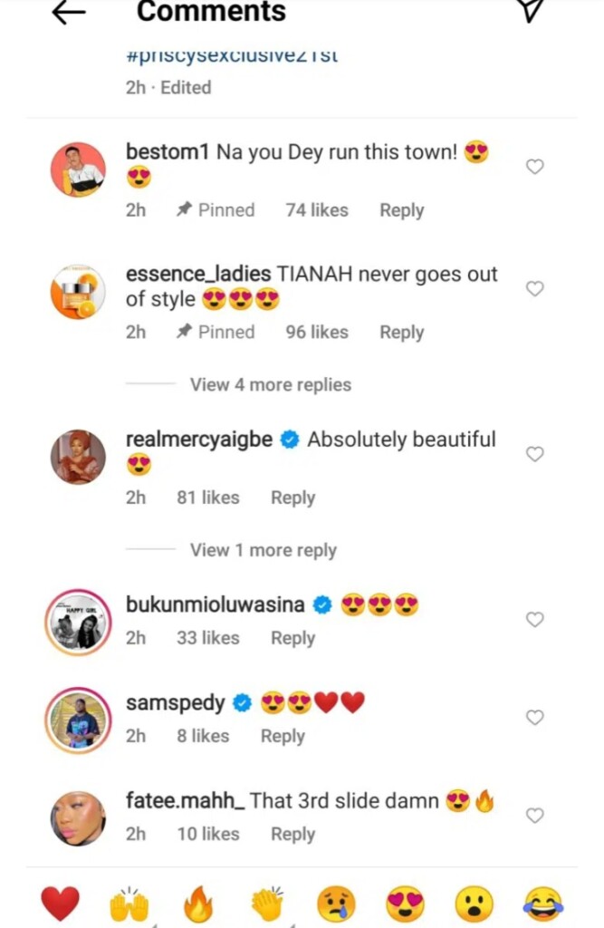 Actress Mercy Aigbe, Bukunmi Oluwasina, others react as Iyabo Ojo daughter tensions fans with sultry photos ahead of her 21st birthday 4 Screenshot 20220312 194505