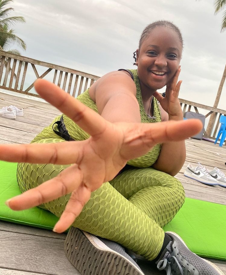 Fast Rising Actress, Temilade Kosoko Shares New Sultry Pictures Of Herself On Instagram. 2 Fast Rising Actress, Temilade Kosoko