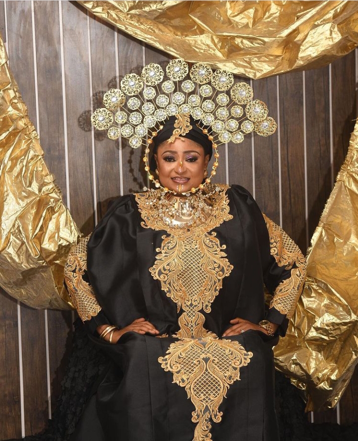 Actress Wunmi Toriola And Others React As Ronke Ojo Drops Lovely Pictures In Royal Dress On Instagram (Photos) 12 Ronke Ojo