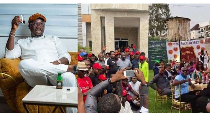Obi Cubana hosts reunion with secondary school classmates, gifts 20 of them N2million each (photos/video) 2 Screenshot 20220409 123449