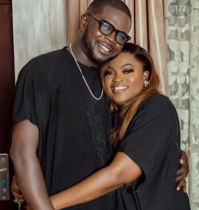 " Don't Let Anyone Spoil Your Vibes "- Funke Akindele's Husband Tells Her, Shares Family Photo 2 Don't Let Anyone Spoil Your Vibes "- Funke Akindele's Husband