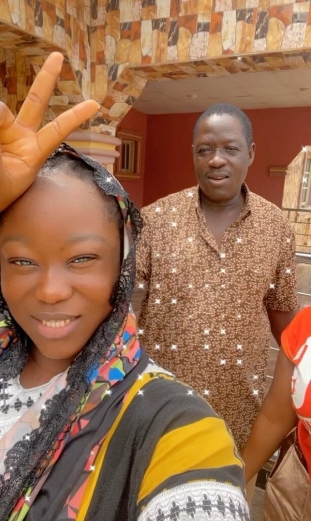 My Daddy Is Proud- Ogogo's Daughter, Kira Taiwo Says As She Shares A Lovely Video With Him 2 Ogogo's