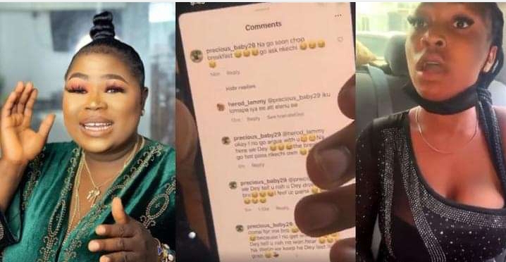 Actress Kemi Apesin tracks down and accosts lady who tolled her online (video) 2 Kemi Apesin