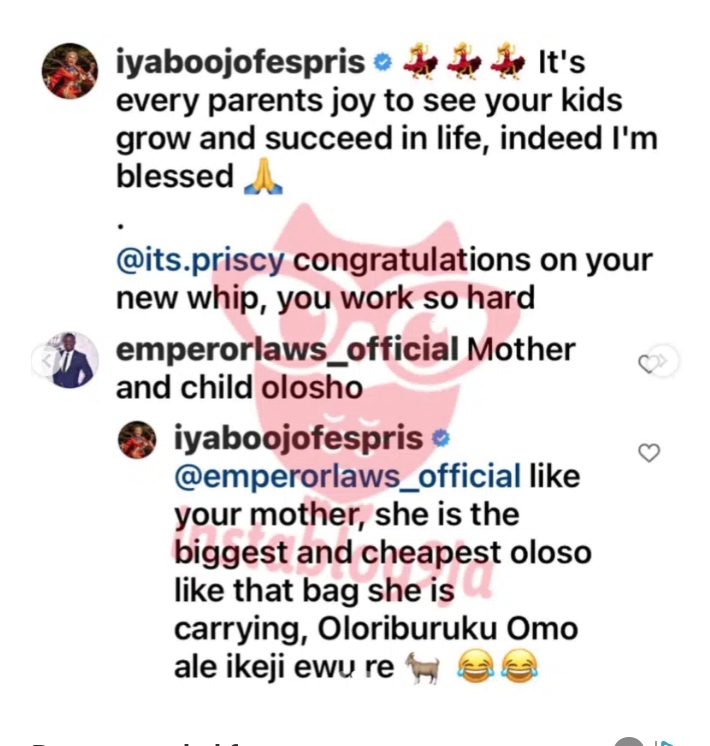 ‘I’m Olosho like your mother, but she’s the cheapest’ Actress Iyabo Ojo fights dirty with man who called her prostitute 3 Screenshot 20220424 171830