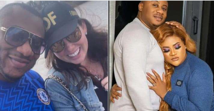 Actress Nkechi Blessing lover Opeyemi Falegan shares rare moment with his alleged lover days after a messy breakup (video) 2 Nkechi Blessing