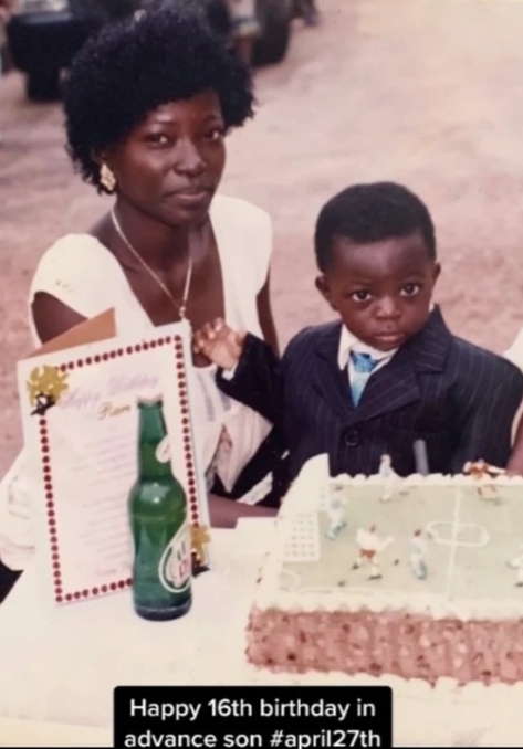Reactions As Nollywood Actress, Omojinad Shares Throwback Pictures With His Grown Up Son And Late Husband 4 Screenshot 20220427 110114